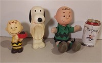 Three Charlie Brown/Snoopy Collectibles