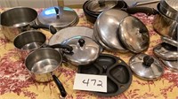 Cookware-Revereware, Farberware, other