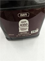 8lbs of IMR 4350 smokeless powder