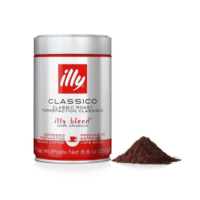 WF5232  Illy Espresso Classico Ground Coffee 8.8