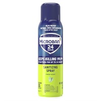 2X Microban 24hr Sanitizing Spray, Fresh Scent A2