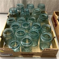 Blue ball canning jars
