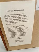 Degas Dancer Ellen Cline 3 Dimensional Cast Paper