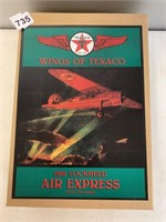 WINGS OF TEXACO 1929 AIR EXPRESS MODEL NIB
