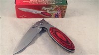 New 4 3/8 closed stainless steel pocket knife