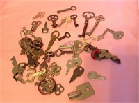 Assorted Lot Of Keys