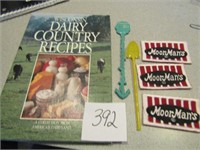 3- MOORMAN PATCHES, WISC. DAIRY COUNTRY RECIPE