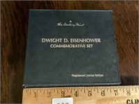 Dan Bury Mint Dwight D. Eisenhower Coin & Stamp
