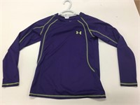 Under Armour Purple Long Sleeve Top Size M