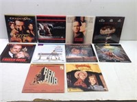 (10) Laser Discs   Good Movies  War of the Roses