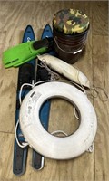 Water Skiis, Flippers & More Lot