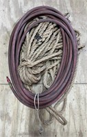 Air Hose & Rope Lot