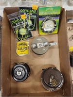 Fly reels w/ accessories