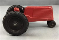 Vintage Aluminum Slik Toy Antique Tractor Lansing