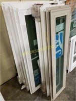 Lot of 7 Various size and style windows