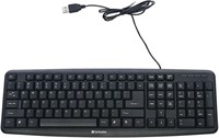 Verbatim Slimline Wired USB Keyboard - Black