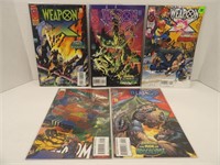 Weapon X Lot of 5 Comics