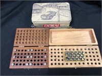 Assorted .22 Rifle Ammo & Wooden Cases