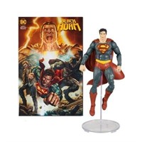 DC Black Adam Superman 7 Action Figure + Comic