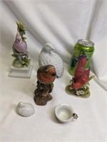 Bird Figurines, One is Lefton