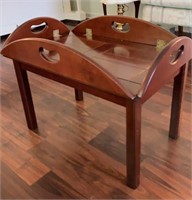 Serving tray coffee table