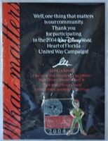 2004 United Way DISNEY Peter Pan Pin New sealed