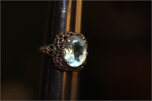 Sterling and Gemstone Ring