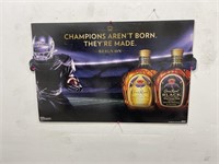 Crown Royal NFL Football Bar Display Sign