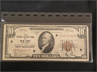 1 - 1929 $10 BILL