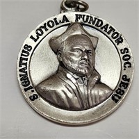 RC SS Medal St Ignati US Loyola Jesuit Founder