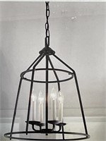 ALLEN ROTH 4 LIGHT CHANDELIER RETAIL $150