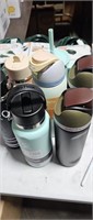 Lot of 7 Hydro Flask and Owala Tumblers