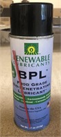 Renewable lubricants BPL bidding one times the