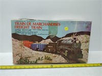 vintage train set in original box