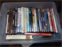 16QT BOX OF DVDS / G2CB