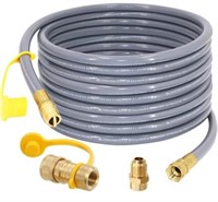 $65 36 Feet 1/2-Inch Natural Gas Hose with Connect