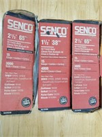 Senco Finish Nails- Mixed sizes