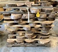 Approx. 90 Live Edge Cookie Slices (see desc.)