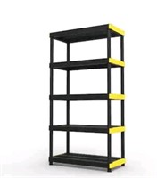 HDX 5-Tier Plastic Garage Storage