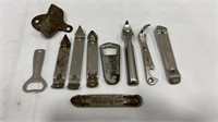 Lot Of Vintage Bottle/Can Openers