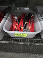 LOT OF PLASTIC  TONGS