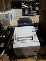 Line monitor keyboard printer