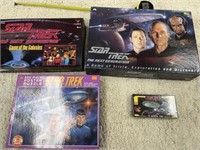 Star Trek games and puzzles trivia, matching.