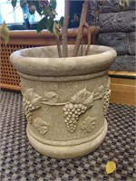 Grand pot pour plante en céramique 18x18po