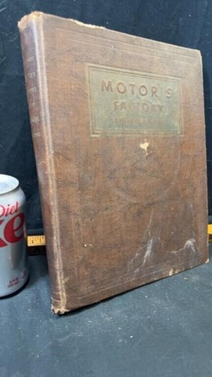 1938 Motors factory shop manual