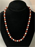 Pearl and Jasper Necklace
