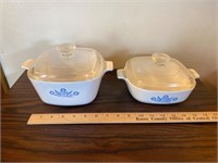 Corning Ware Lidded Casserole Dishes