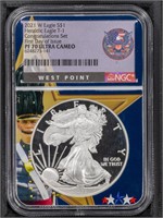 2021-W S$1 Silver Eagle NGC PF70UCAM FDOI