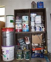 Large Misc. Painting Supplies & Paint Collection