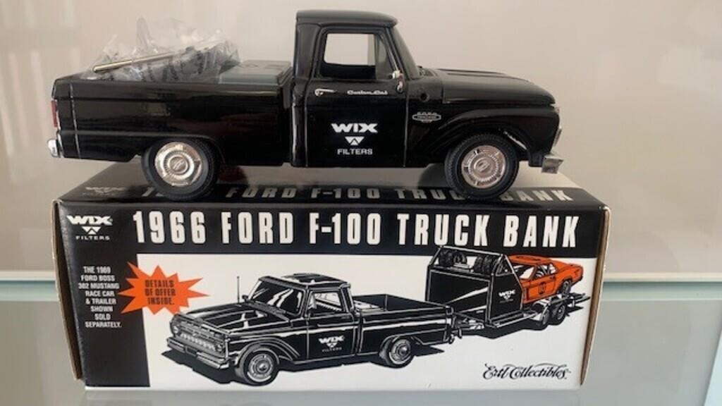 Ertl Wix 1966 Ford F-100 Pickup Die Cast 1/25